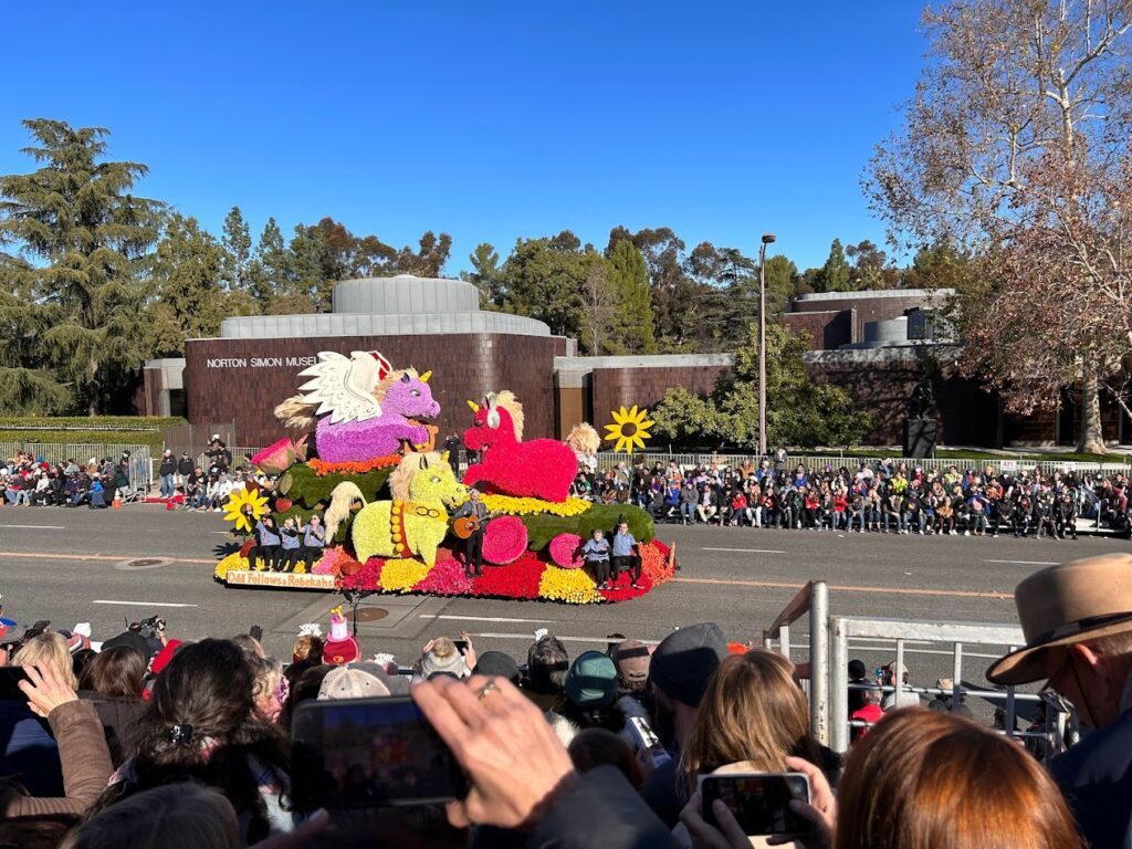 Rose bowl parade travel packages